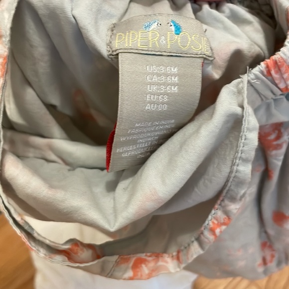 3-6 months baby girl rompers - Picture 3 of 4